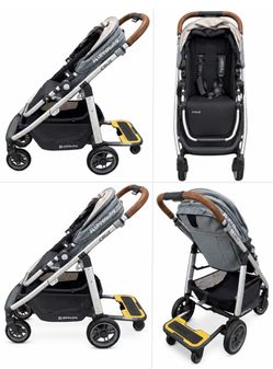 Uppababy Cruz stroller with piggyback & Bassinet
