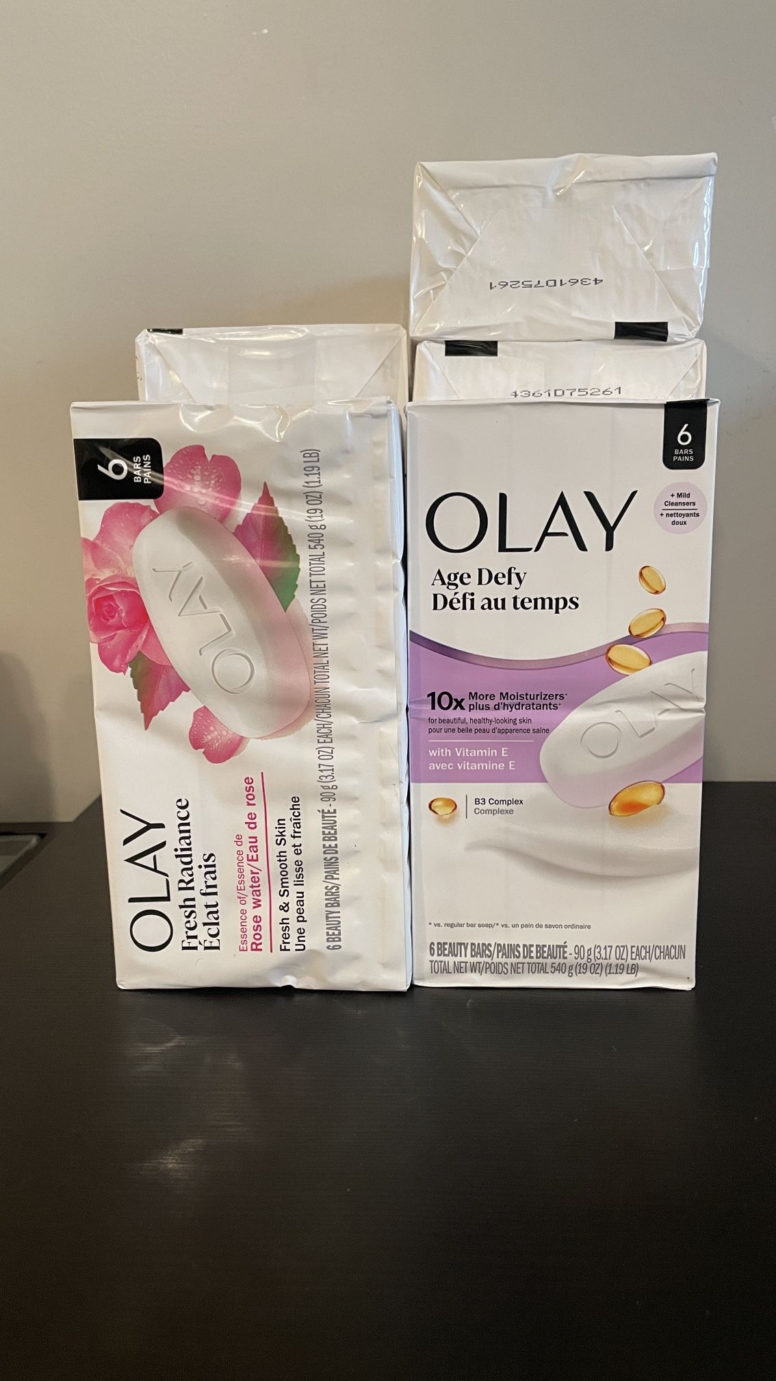 Olay body soaps $7ea pack