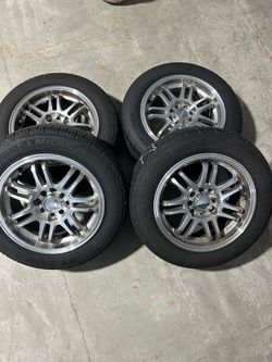 Wheels & Tires 195/60R15 - Set of 4 - Like New