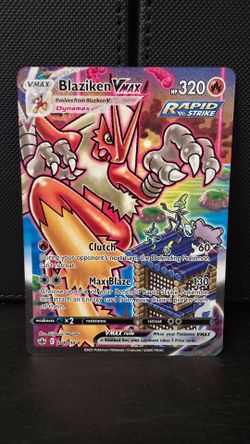 Pokemon Chilling Reign Blaziken VMAX 201/198 Secret Rare Near Mint!