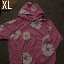 Pink Denim Tears Hoodie 