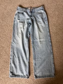 Hollister Low Rise Baggy Jeans Women's Size 2R / W26 Regular