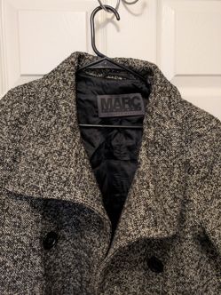 Marc New York by Andrew Marc Bouclé Wool Blend Pea Coat Women’s Size 8