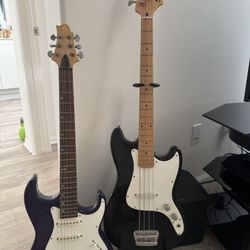 FOR SALE:USED ELECTRIC GUITAR/ BASS