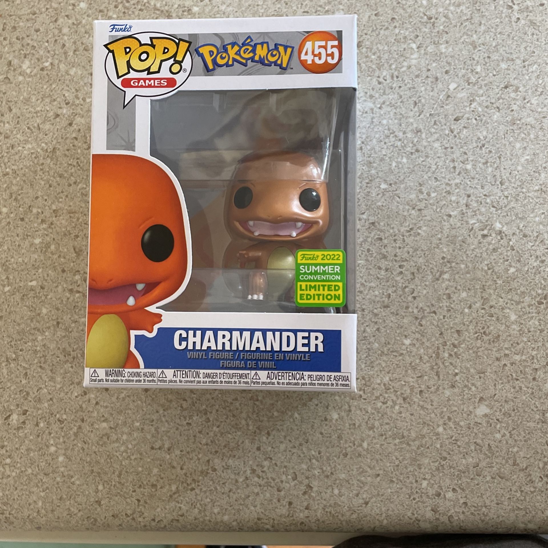 Pokémon Charmander Funko 2022 Summer Convention Limited Edition