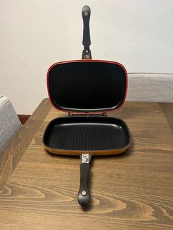 Gold Flip Grill Pan