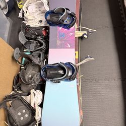 140cm Rossignol snowboard with bindings