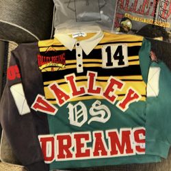 VALE-Valley DREAMS- LARGE - Multi Color /patch Rugby/polo-RARE