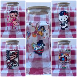 20oz glass cup sale!