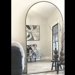 40 X 80 Full Length Standing Mirror. Extremely Large Arch Mirror