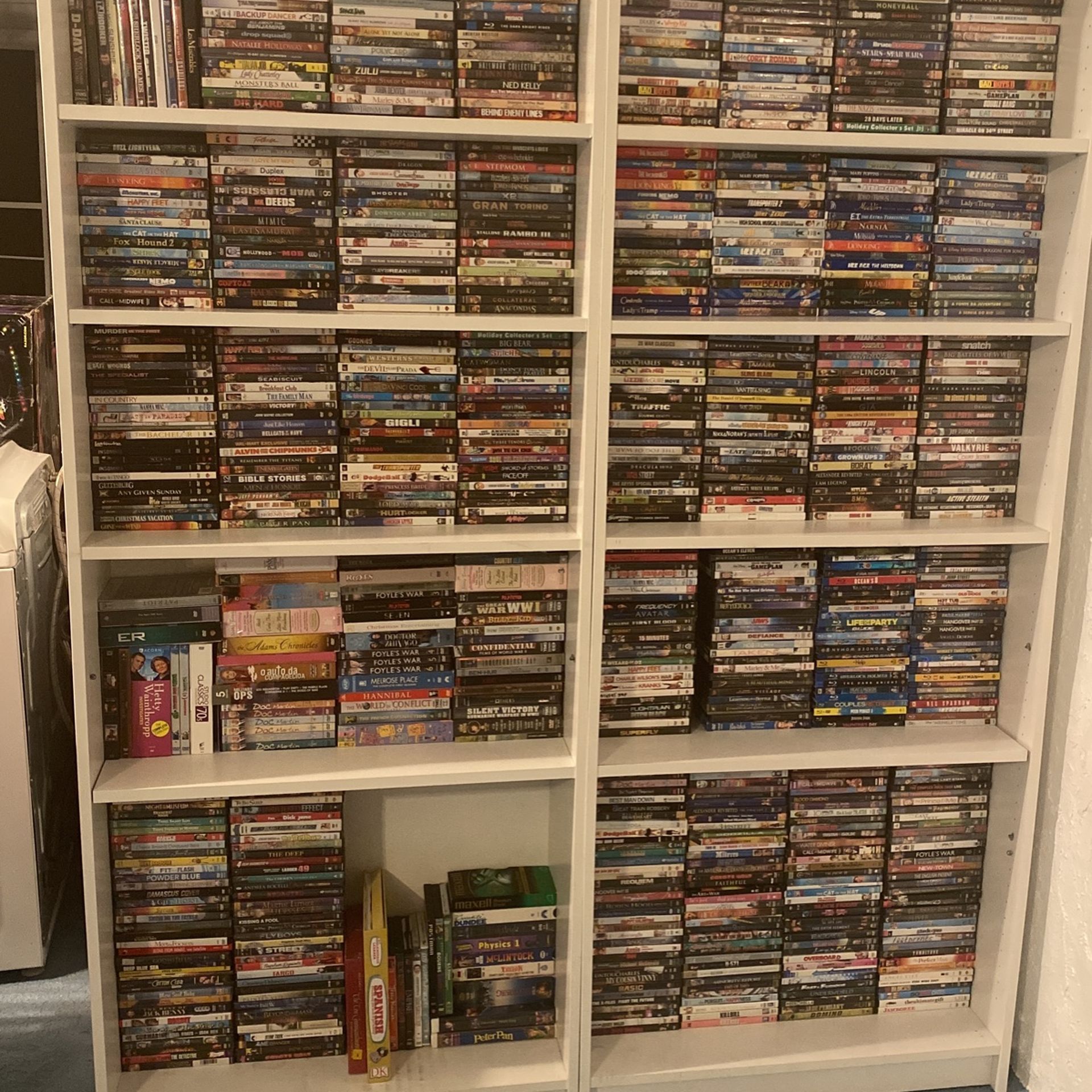 1500-DVD Walt Disney, Blu-ray Disc, Classic Collection DVD Boxes