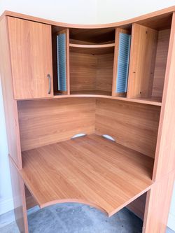 Large Corner Desk with Removable Top Storage – 2 Pieces