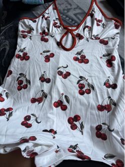 New summer body short cherries for girls