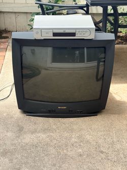 WORKING 1998 Sharp CRT-TV