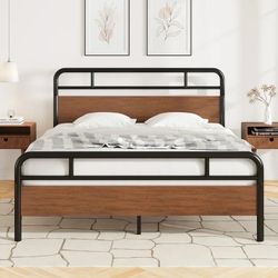 Queen Size Metal Bed Frame 