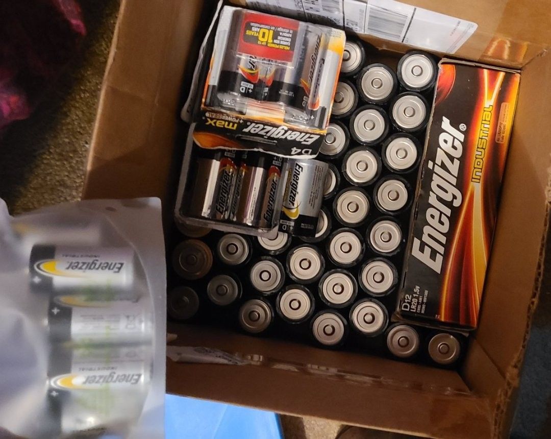 D Sized Commercial Grade Batteries