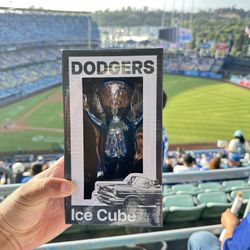 Dodgers Ice Cube Bobble head 