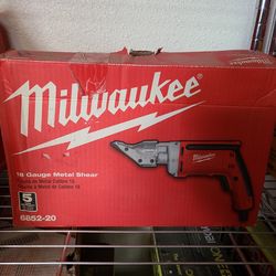 Milwaukee 18 gauge metal shear