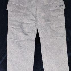 Gray Cargo Like Pants M10/12