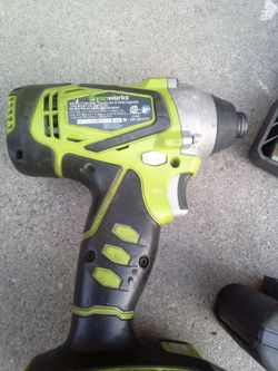 Greenworks 24v lithium drill no charger.