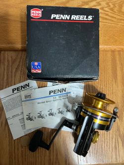 Vintage 1999 Penn 8500SS Spinning Reel - New - Made in USA w/ Box & Papers