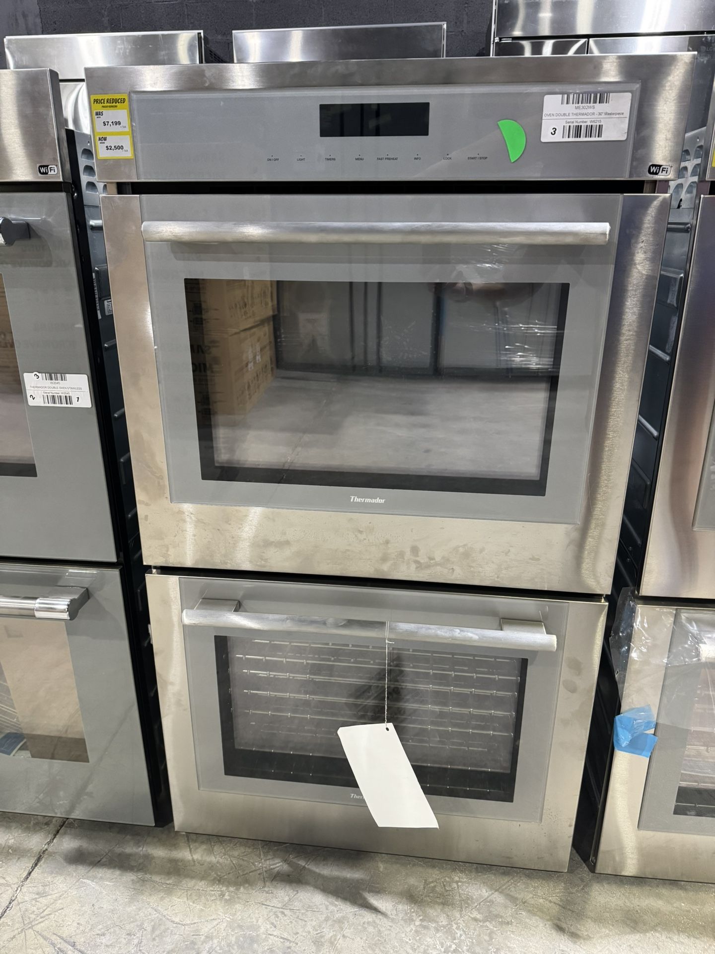 Thermador - Masterpiece Series 30" Built-In Double Electric Convection Wall Oven with Wifi - Stainless Steel