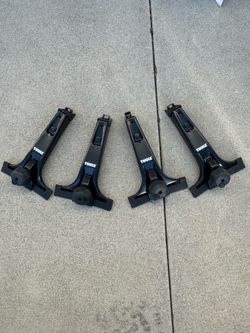 Thule Rapid Gutter Super High Roof Rack 12” Feet (953101) – Set of 4 – Excellent Condition