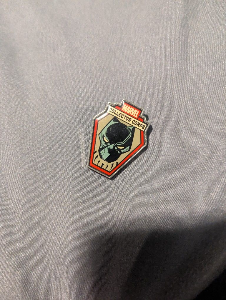 Black Panther Collector Corps Pin