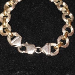. 925 Italy Sterling Sliver Bracelet 
