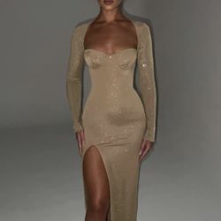 Shimmering Gold Size: Medium