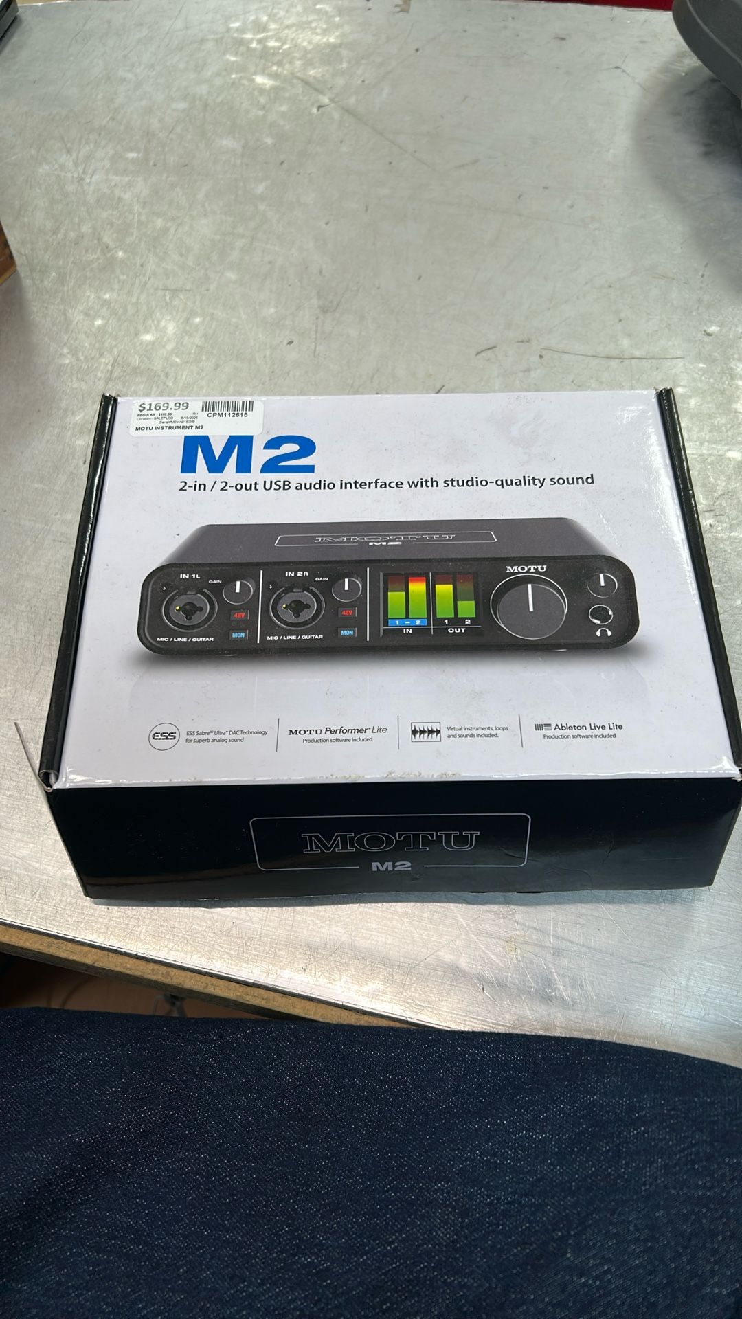 Motu M2 Audio Interface