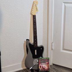 Rock Band 4 Grey  Fender Jaguar Wireless Guitar for Xbox One
