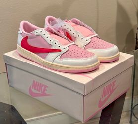 Nike Travis Scott x Air Jordan 1 Low OG SP Sail Tropical Pink Size 11
