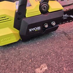 Ryobi 40v   Chainsaw..Hp...Brussels....only Tool..no Battery 