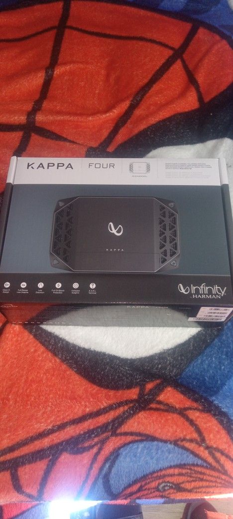 Infinity  Kappa 4 Channel Car Amp New In The Box 