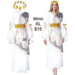 Women’s Greek Roman Toga XL Halloween Toga Party