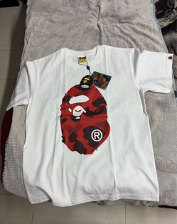 Bape White Red