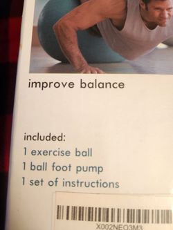 Luxfit Exercise Ball With Pump