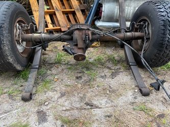 Ford 8.8 rear end 373 gear posi disc brake
