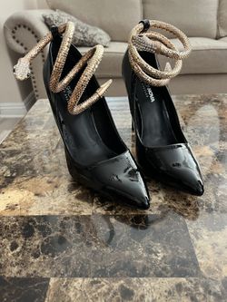 Snake High Heels