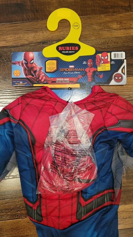 Spiderman Costume Boys