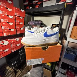 Nike Air Force 1 Low 07’ “Color of the Month Varsity Royal Gum”  Brand New