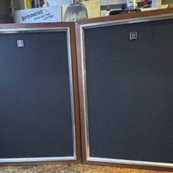 Vintage Pioneer CS-53 Large Floor Stereo PA Speakers