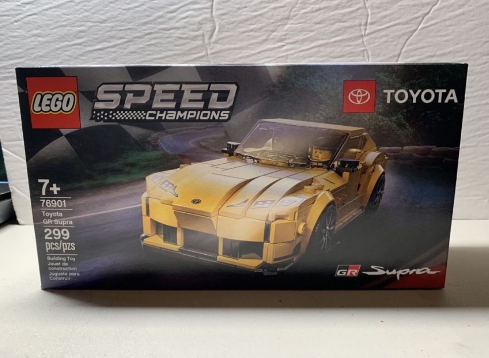 Lego Speed Champions Supra GR And Lambo 