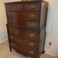 Dixie solid wood antique dresser
