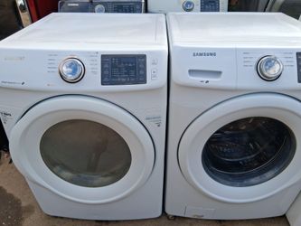 Samsung Front Load Washer and Dryer Set