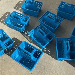 10 Blue Tote  Caddy Organizers