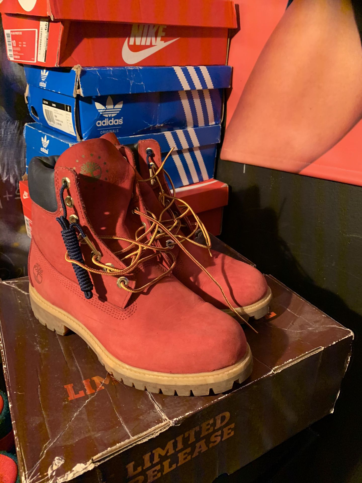 Timberlands RED LIMITED RELEASE