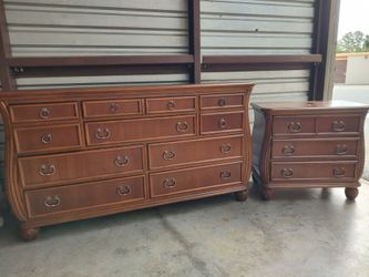 Beautiful dresser and nightstand