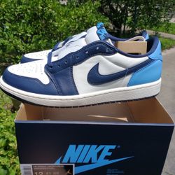 New Air Jordan 1 Retro Low Men Size 12